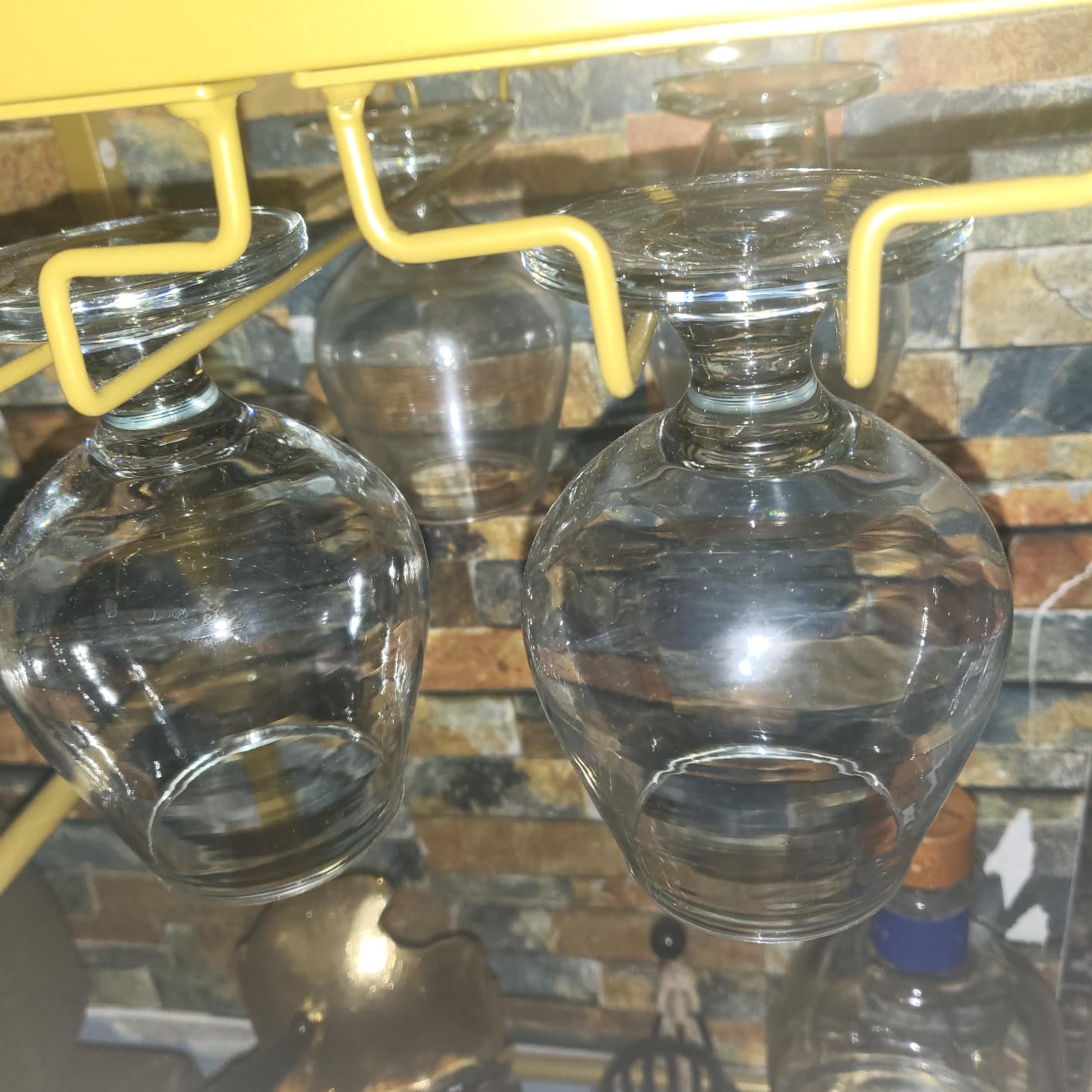 Cristar Brandy Snifter Glasses, (Set Of 4) Brandy Glasses, 12oz Craft Beer Glasses, Fits a Full Beer, Dishwasher-Safe, Lead-Free, Cognac Glasses, Tulip Glasses, Made In Colombia, Clear customer photo 1