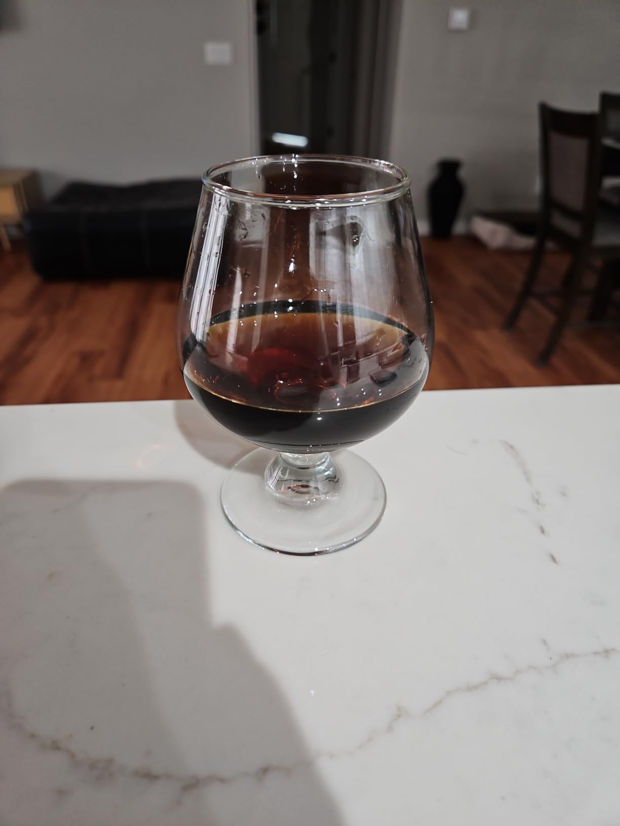 Cristar Brandy Snifter Glasses, (Set Of 4) Brandy Glasses, 12oz Craft Beer Glasses, Fits a Full Beer, Dishwasher-Safe, Lead-Free, Cognac Glasses, Tulip Glasses, Made In Colombia, Clear customer photo 2