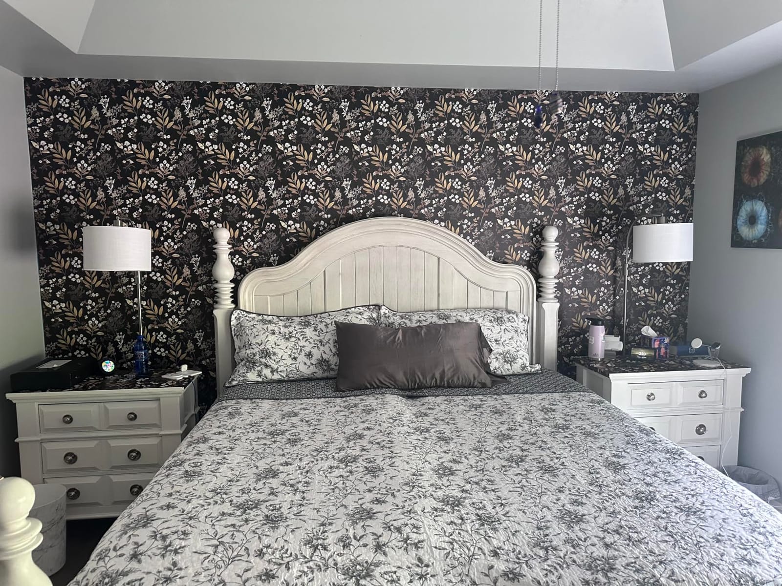 Laatse Vintage Floral Peel and Stick Wallpaper 17.5