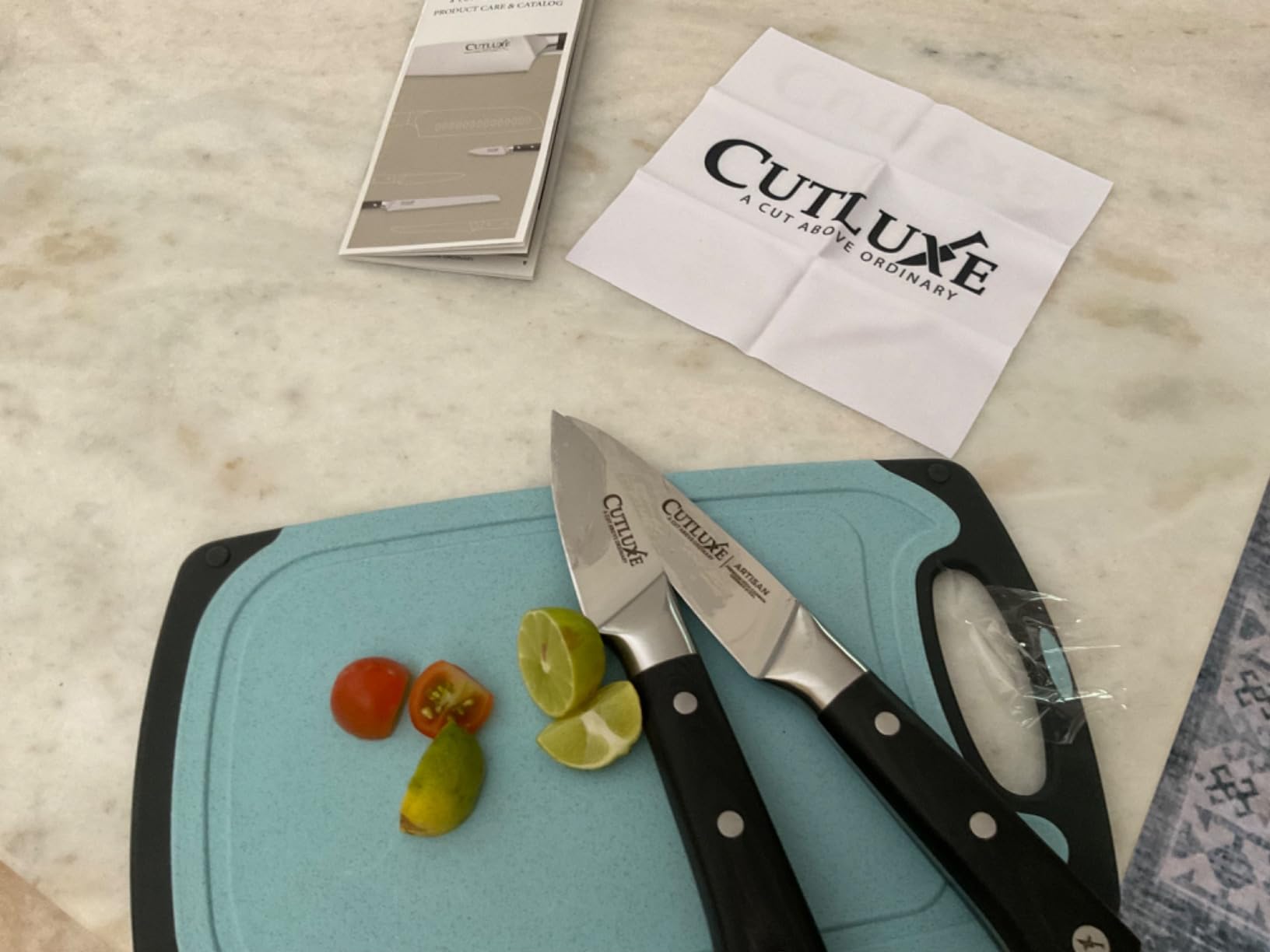 Cutluxe Paring Knife Set, 4