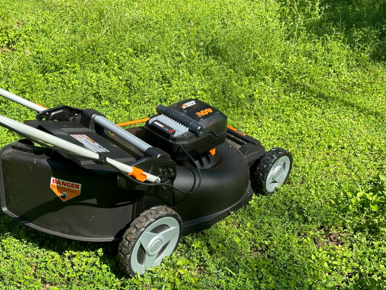 Worx Cordless Lawn Mower, 40V 21