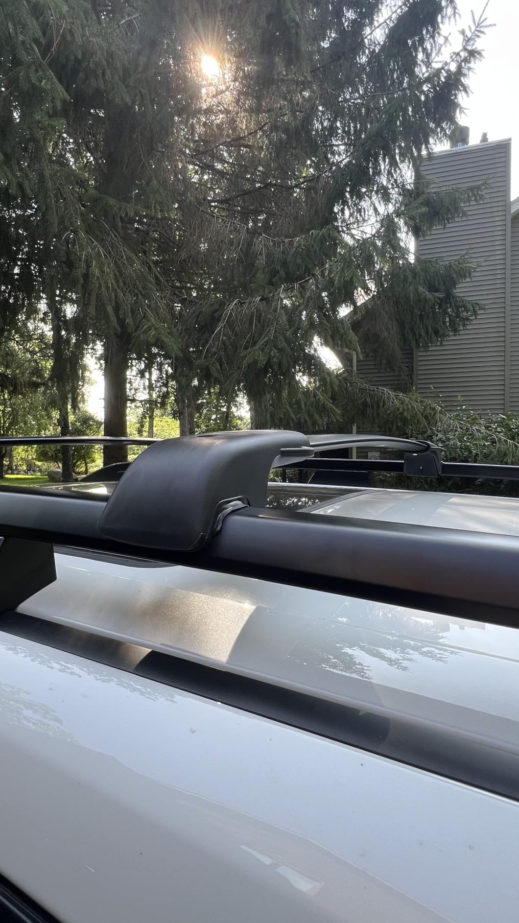 FengYu 300lb Roof Rack Cross Bars for Subaru Crosstrek 2024 2025 2026 | Limited/Premium/Sport (Not for Wilderness), Lockable Aluminum Roof Rails Crossbars Cargo Bars Rooftop Black Carrier customer photo 1
