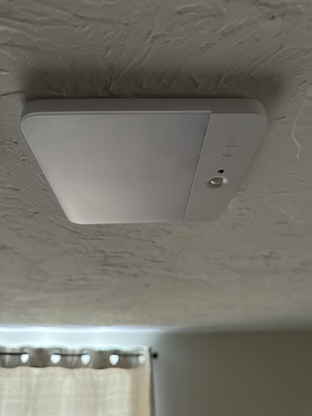 FULEN Motion Sensor Ceiling Light No Wiring, Closet Light Battery Operated | Rechargeable Magnetic Mount LED Ceiling Lights for Stairs, Garage, Hallway, 3000K/4500K/6000K, Remote Control, 2 Pack customer photo 1