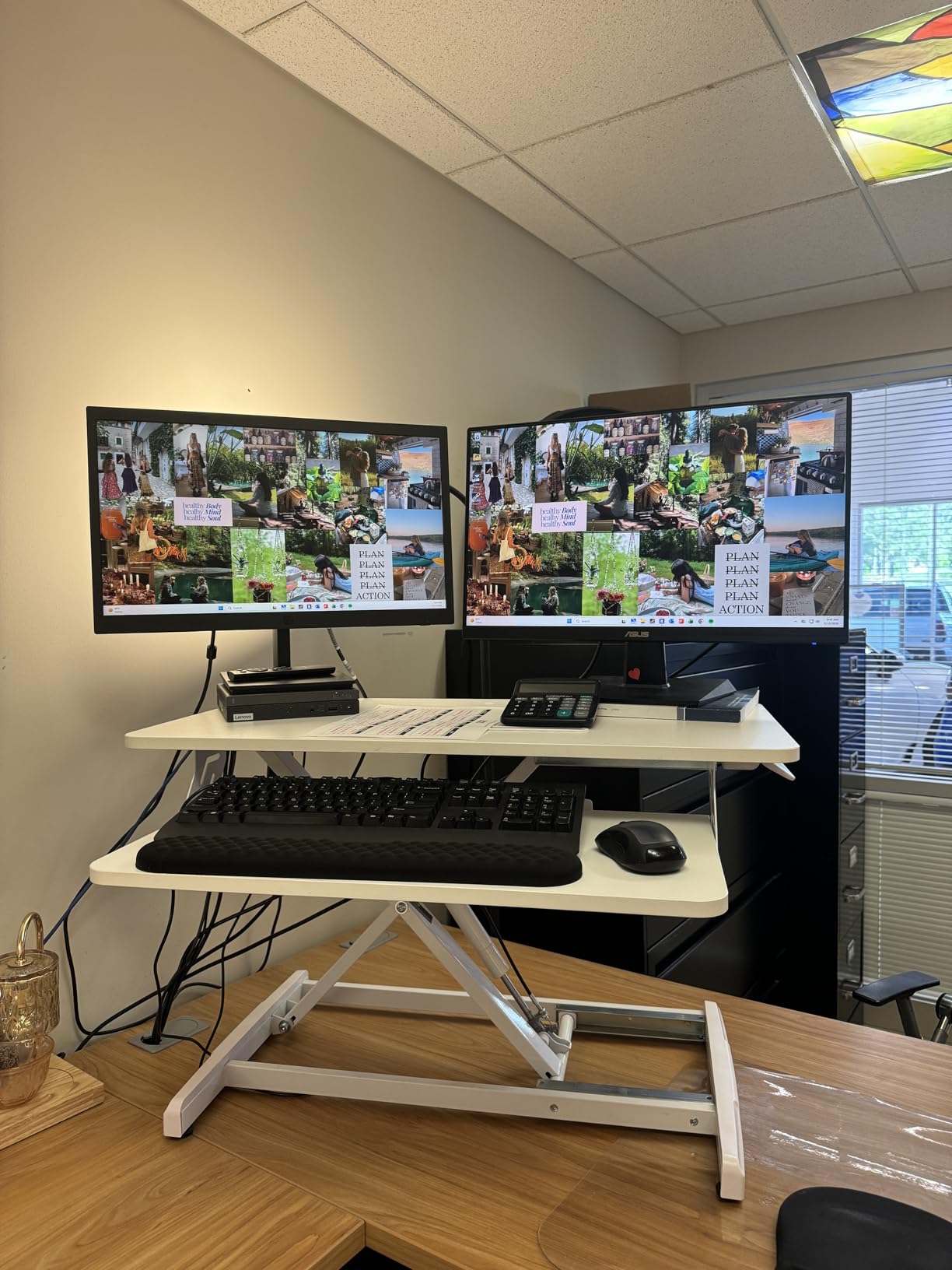 JOY worker Standing Desk Converter, 32