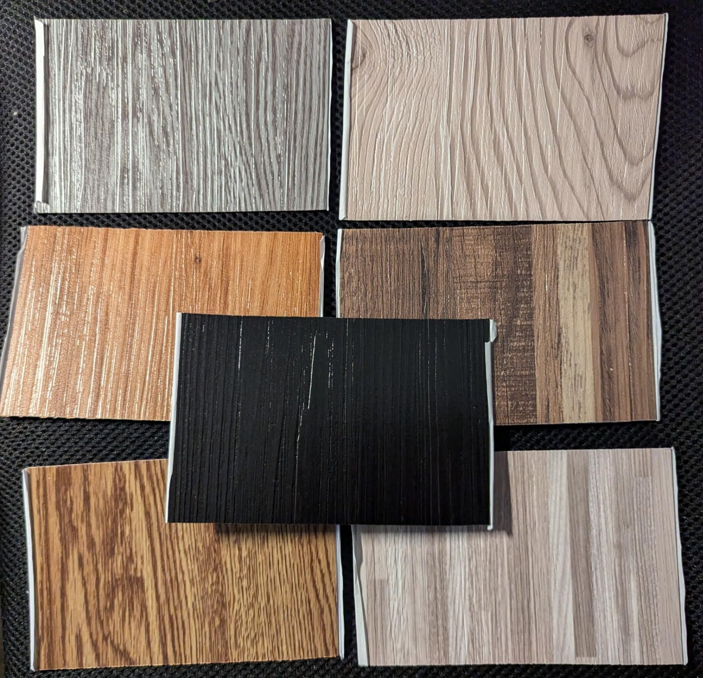 36-Pack 54 Sq.ft Peel and Stick Floor Tiles,Black Vinyl Flooring Wood Plank,Self-Adhesive Waterproof for Bedroom, Kitchen, Living Room Home Decor customer photo 2