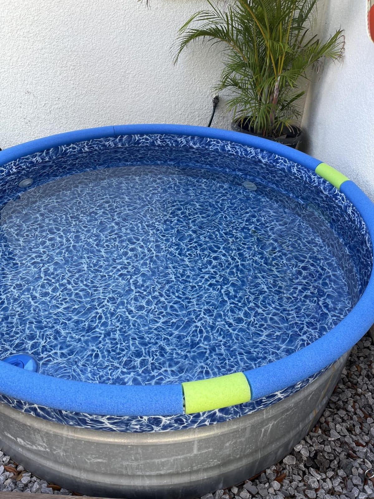 Stock Tank Pool Liner - Galvanized Stock Tank Protective Liner (6ft Round) customer photo 1