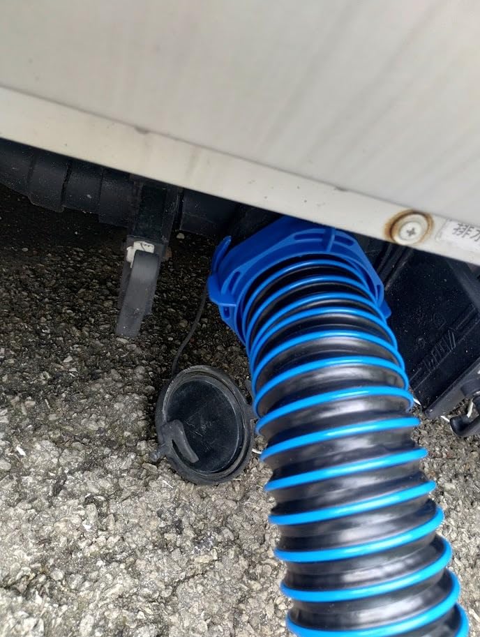 DUMPMAN RV Sewer Hose Kit, 2 * 10 Ft Sewage Hose | Septic Hose with Swivel Fitting, Clear Sewer Hose Elbow, 4 Storage Caps, for RV/Camper customer photo 2
