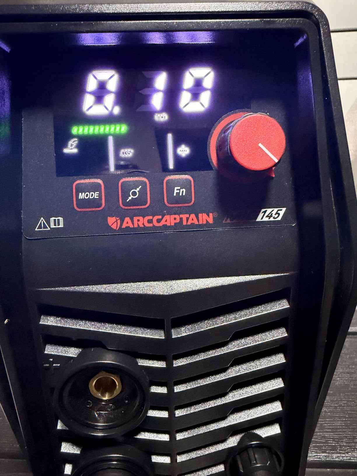 ARCCAPTAIN MIG145 Pro Flux Core MIG Welder 145A 120V 3-in-1 Welding Machine | APP Control, Gasless MIG with Synergy, Beginner Friendly customer photo 2