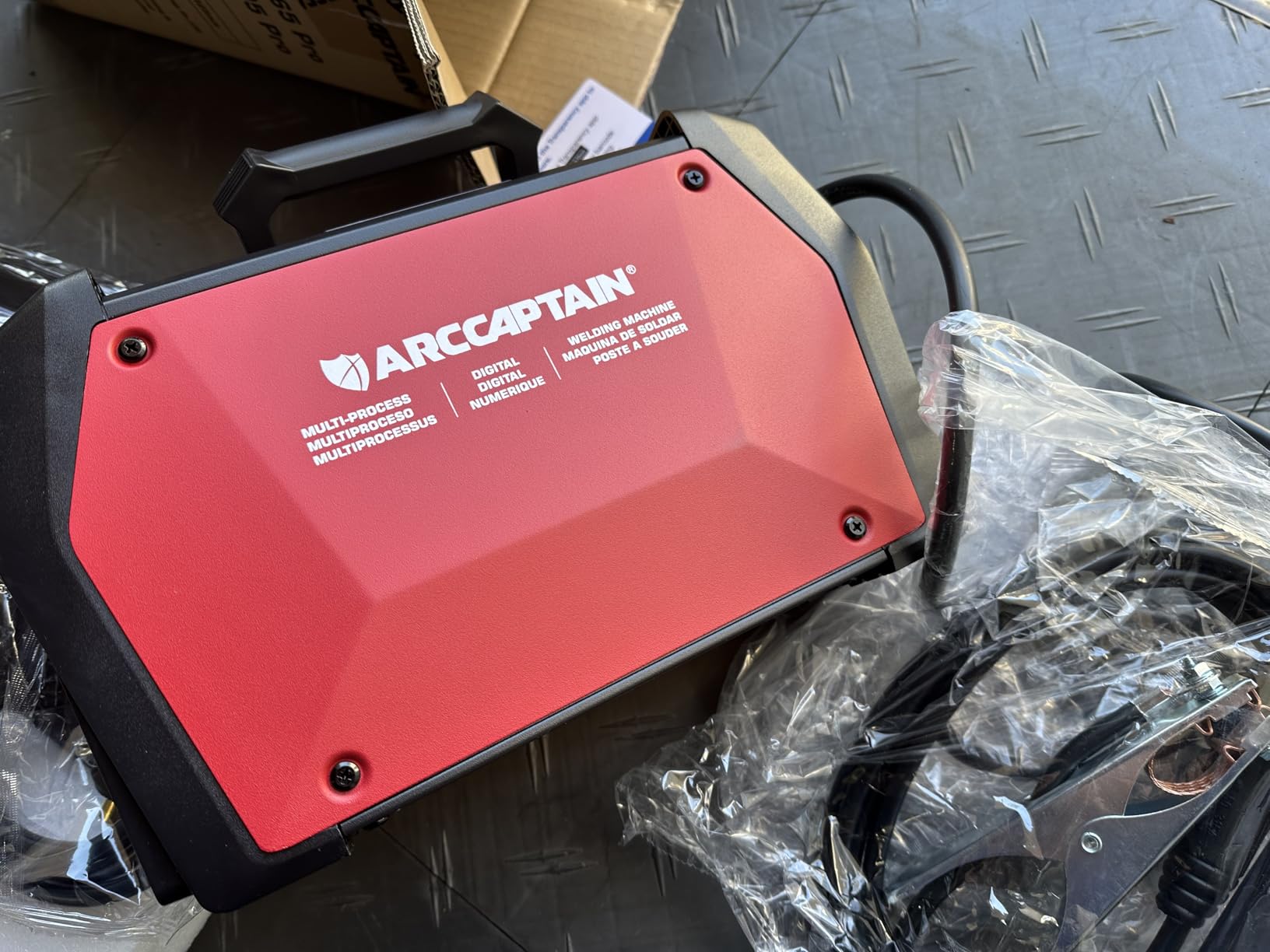ARCCAPTAIN 205A Stick Welder, ARC/Lift TIG Welding Machine, 120V/240V, APP Control, Synergic Control customer photo 1