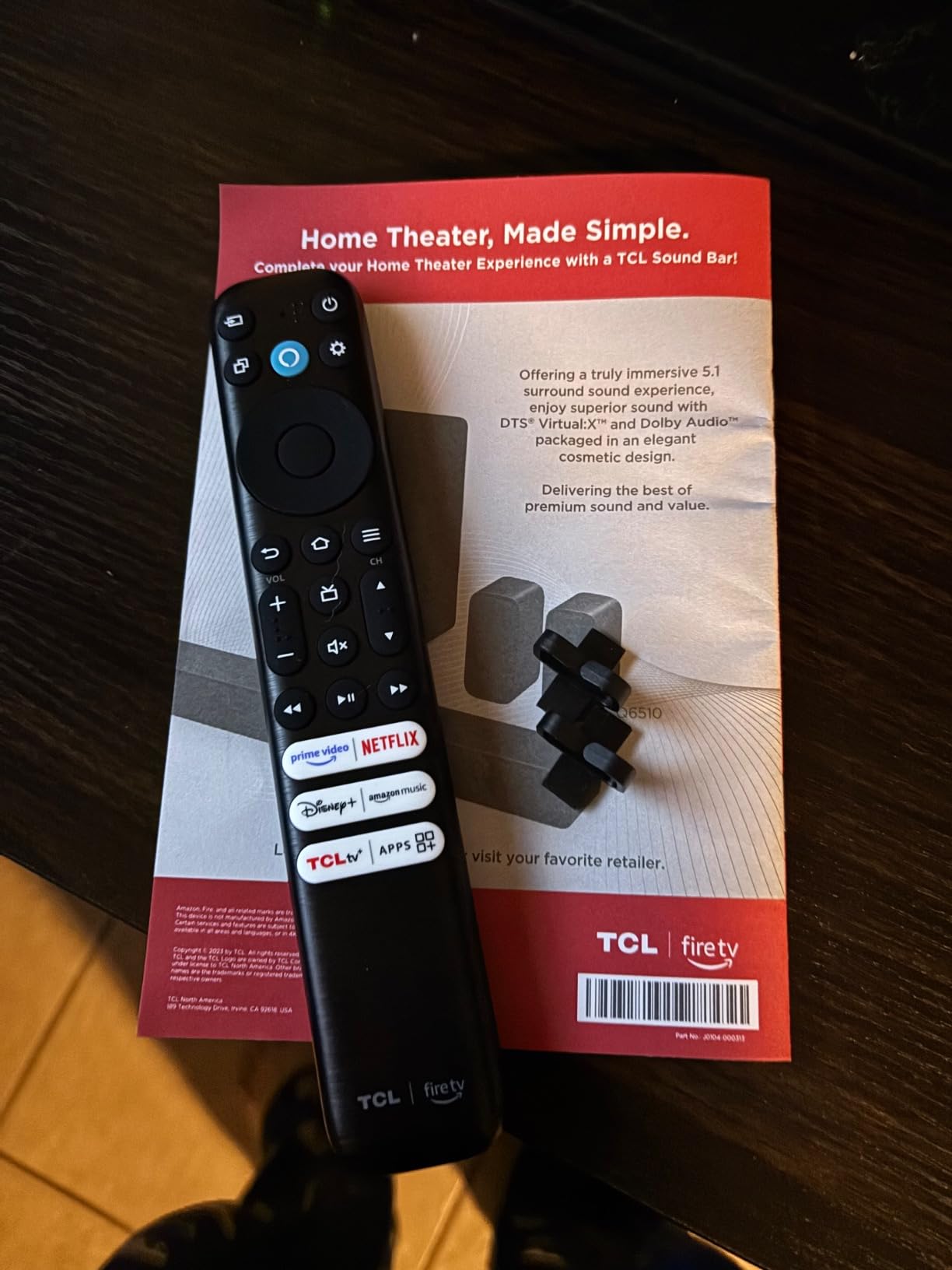 TCL 55-Inch Class Q65 QLED 4K Smart TV with Fire TV (55Q651F, 2024 Model), Dolby Vision and Atmos, HDR PRO+, Alexa Built-in with Voice Remote, Apple AirPlay 2 Compatibility, Streaming Television customer photo 1