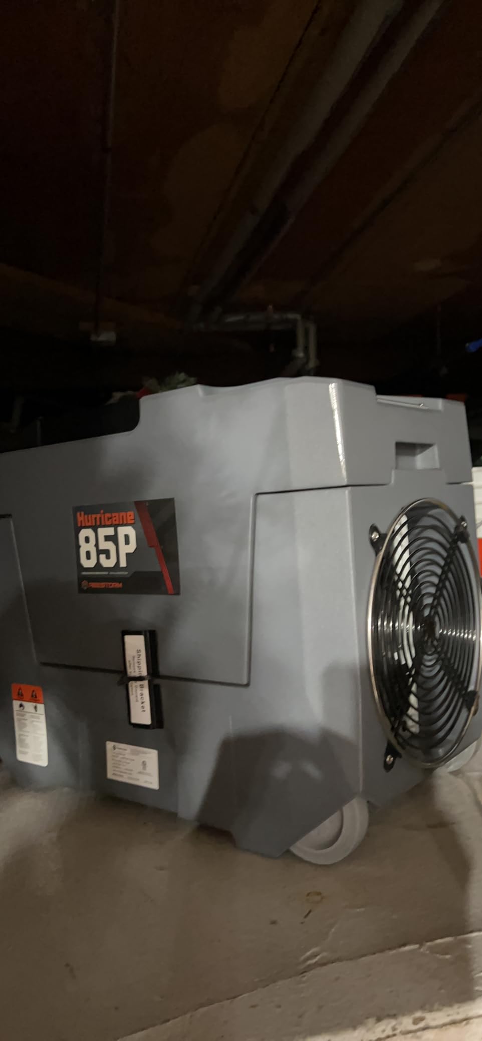 Abestorm 180 PPD Commercial Dehumidifier with Pump CrawlSpace Dehumidifiers | Industrial Dehumidifiers to 2300 Sq.ft for Crawl Space, Water Damage Restoration, Basement, and Garage, with Auto Defrosting customer photo 1