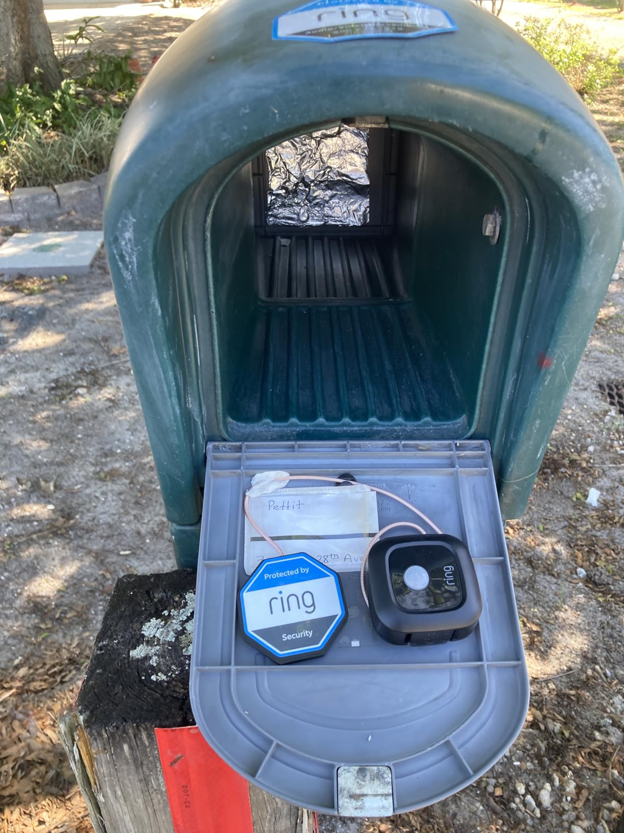 Ring Mailbox Sensor, Up to 3 Years of Battery Life - Black customer photo 1