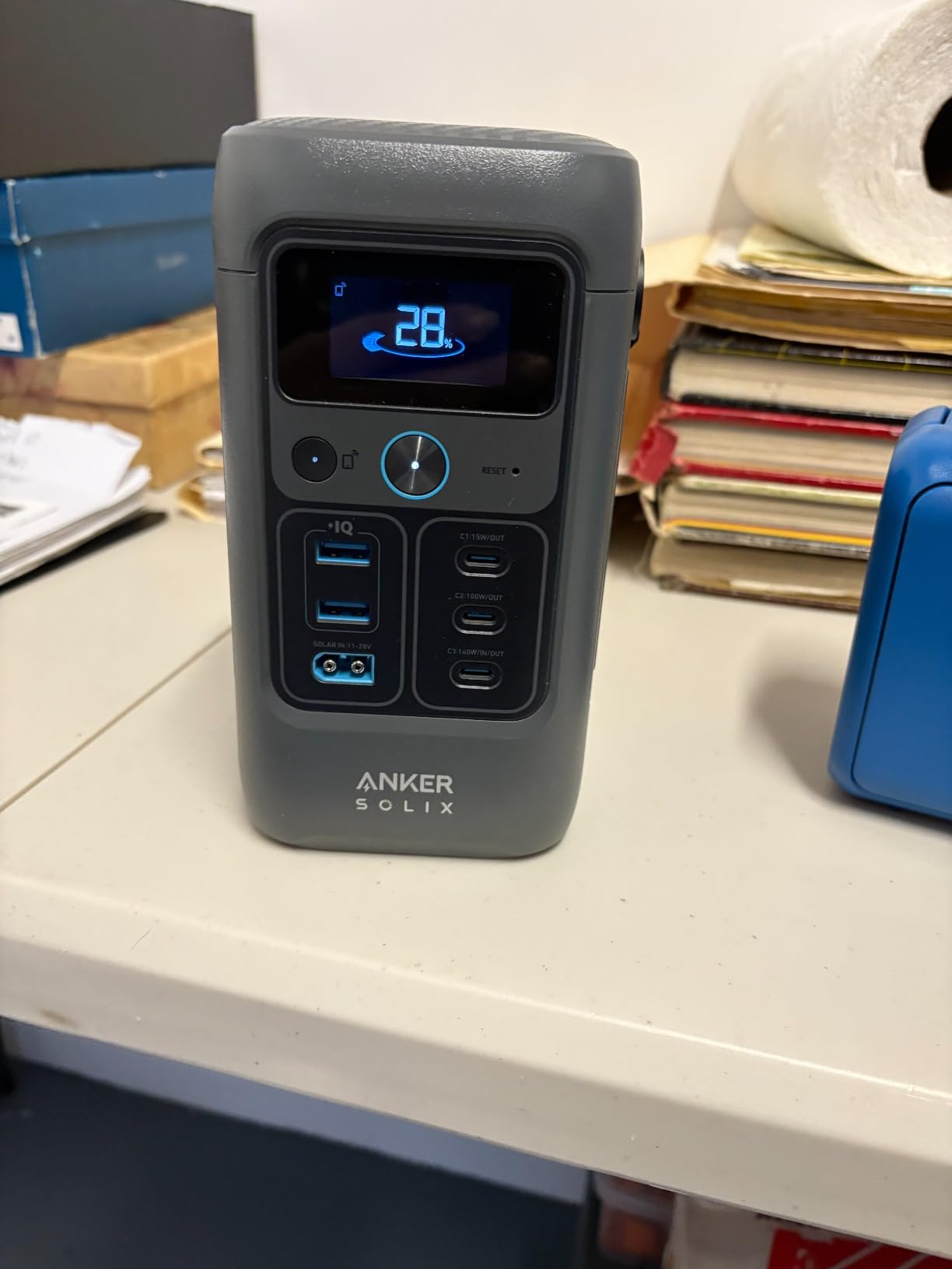 Anker SOLIX C200 DC Portable Power Station, 192Wh, 200W, Outdoor Camping customer photo 1