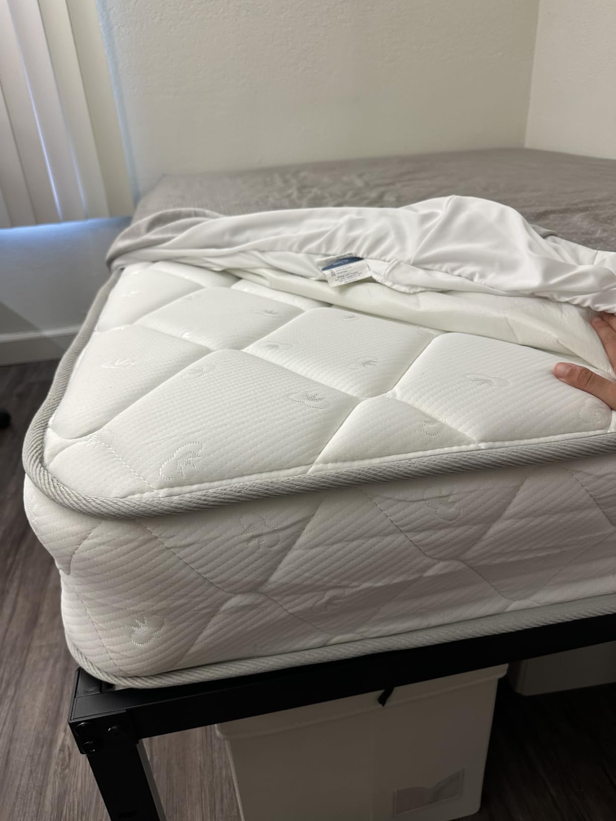 Neo Sleep Twin 6 Inch Cooling Gel Memory Foam Mattress Pressure Relief customer photo 1