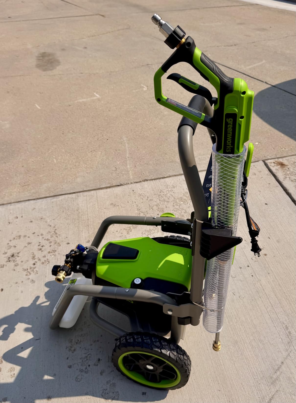 Greenworks 3000 PSI (2.0 GPM Max) Brushless Electric Pressure Washer customer photo 2
