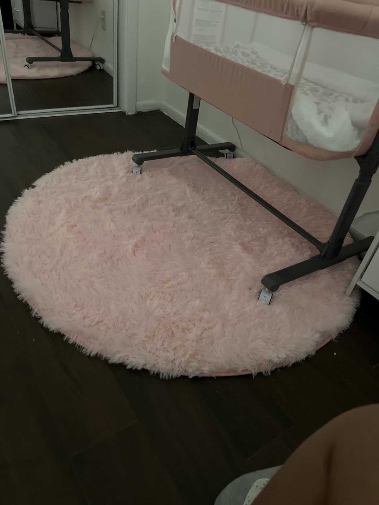 OLANLY 5x8 Machine Washable Large Area Rugs for Living Room, Bedroom, Soft Fluffy Shaggy Bedside Rug, Indoor Floor Carpet for Kids Girls and Boys, Dorms, Nursery, Home Decor Aesthetic, Grey customer photo 1
