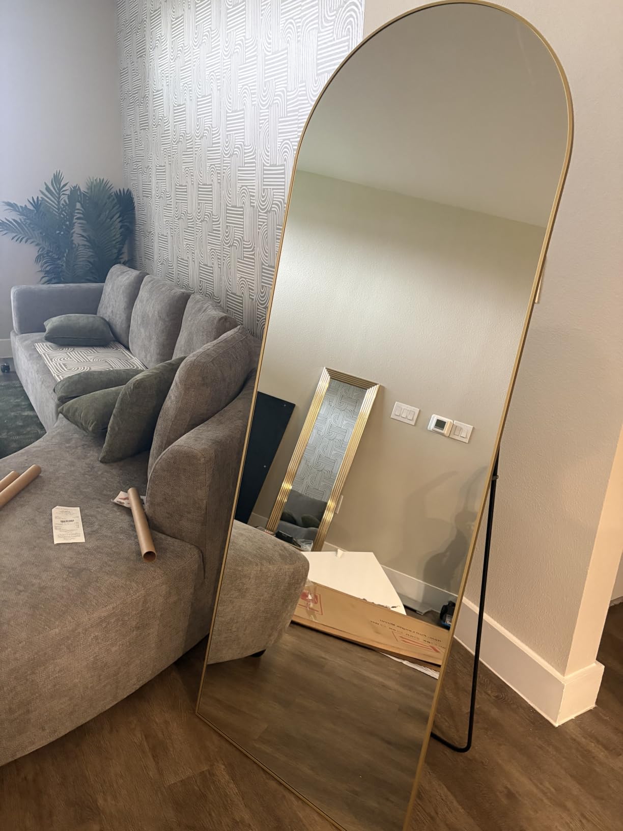 Prywot Arched Full Length Mirror, 70