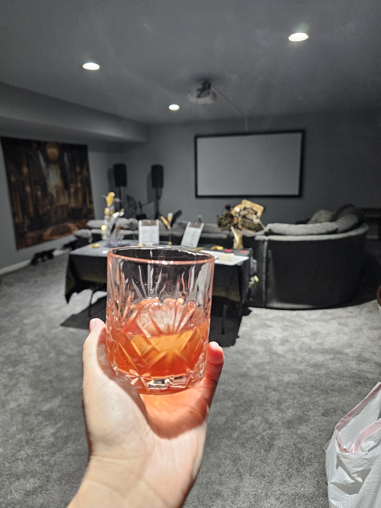 Whiskey Ice Cube Mold, Round Ice Ball Maker Set with Lid & Bin (2 Pack) | Storage Bin, Trays, and Tongs for Bourbon & Cocktails. Perfect Gifts for Whiskey Lovers. customer photo 1