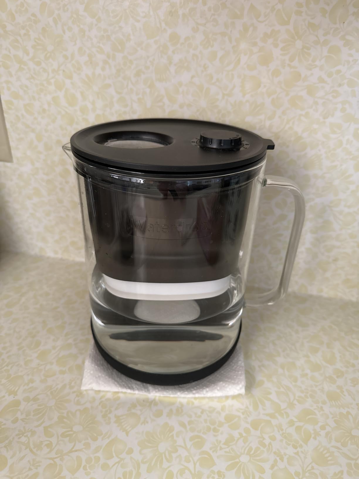 Waterdrop PT-72W Glass Water Filter Pitcher, 7-Cup, Eco-Friendly, White | NSF/ANSI 53, 42 & 372 Certified Filter, Reduces PFOA/PFOS, Chlorine, Cadmium, Copper & Mercury, BPA-Free, Easy to Clean customer photo 2