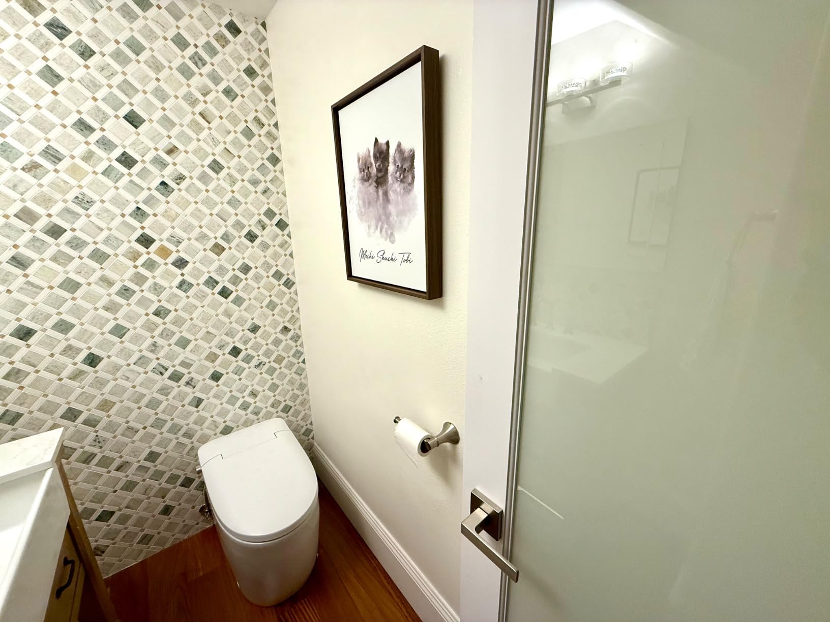 HOROW T30 Non-Electric Bidet Toilet with MAP 1000g Flush | No Outlet Needed, Powerful MAP 1000g Flush, 1.28 GPF, Dual Nozzle Bidet Wash, Tankless Toilet, ADA Chair Height customer photo 2