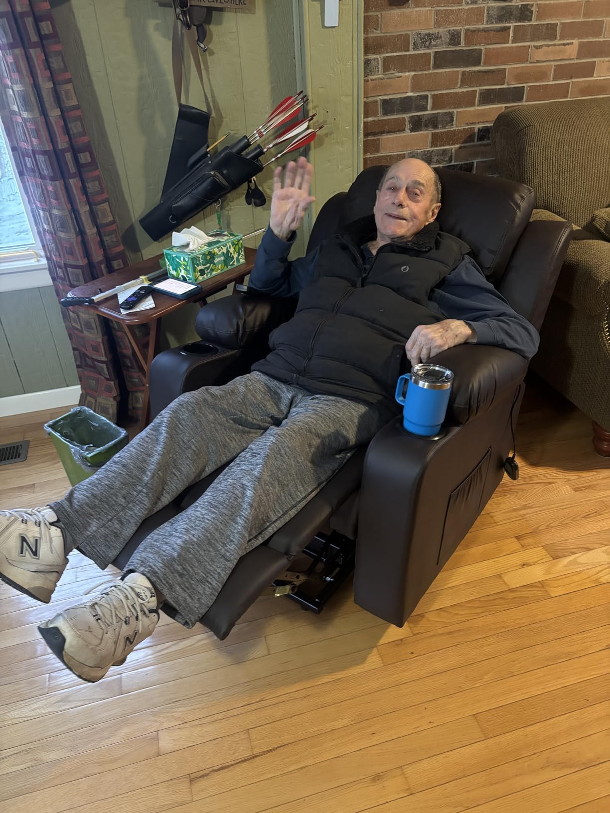 FLEXISPOT XL31 Power Lift Recliner for Elderly, Massage & Heat, Medium customer photo 2
