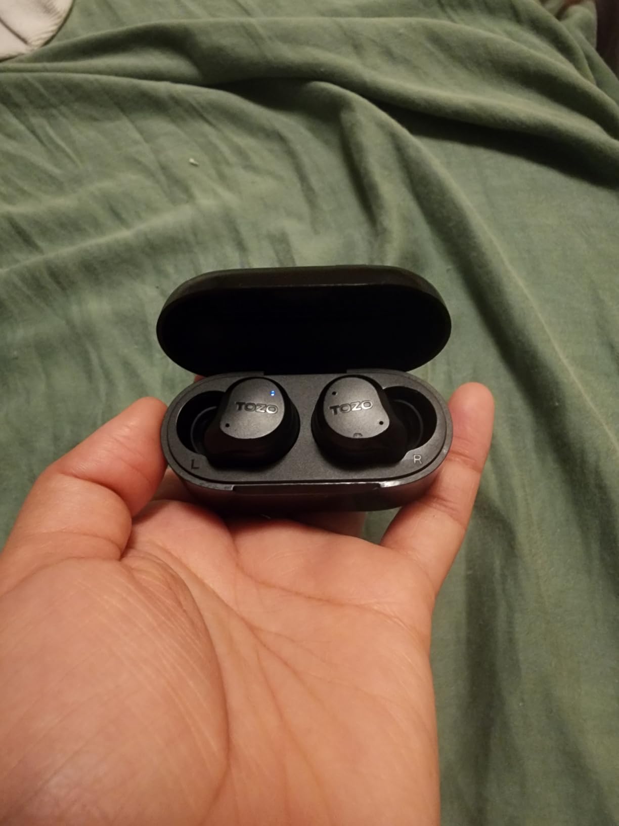 TOZO NC9 Hybrid Active Noise Cancelling Wireless Earbuds, 60H, LED Display customer photo 1
