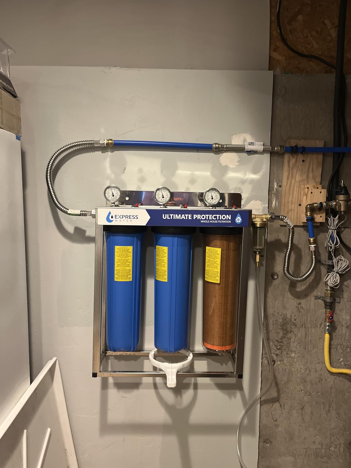 Express Water Whole House Water Filter System, Ultimate Protection, 3-Stage customer photo 1