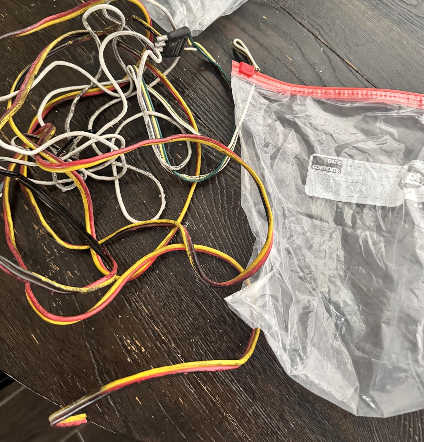22FT 4 Pin 5 Wire Trailer Wiring Harness with Nylon Net Tube Guard customer photo 2