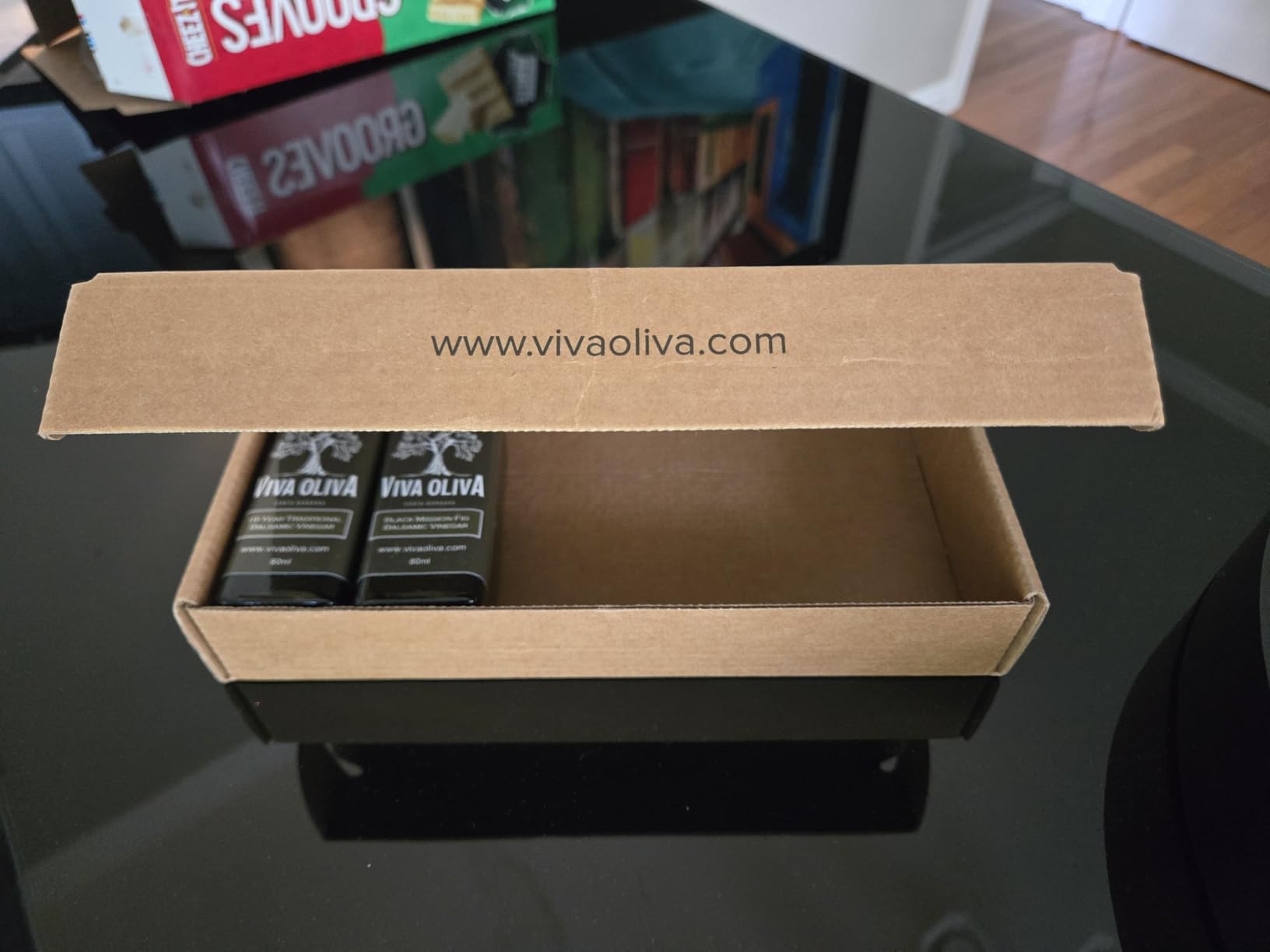 Viva Oliva Premium Aged Balsamic Vinegar Gift Set - 6-Bottle Variety Sampler (6 × 60ml / 2fl oz) - Barrel-Aged in Modena, Italy, Gluten Free, No Added Sugar - Gourmet Food Gift for Home Chefs & Entertaining customer photo 1