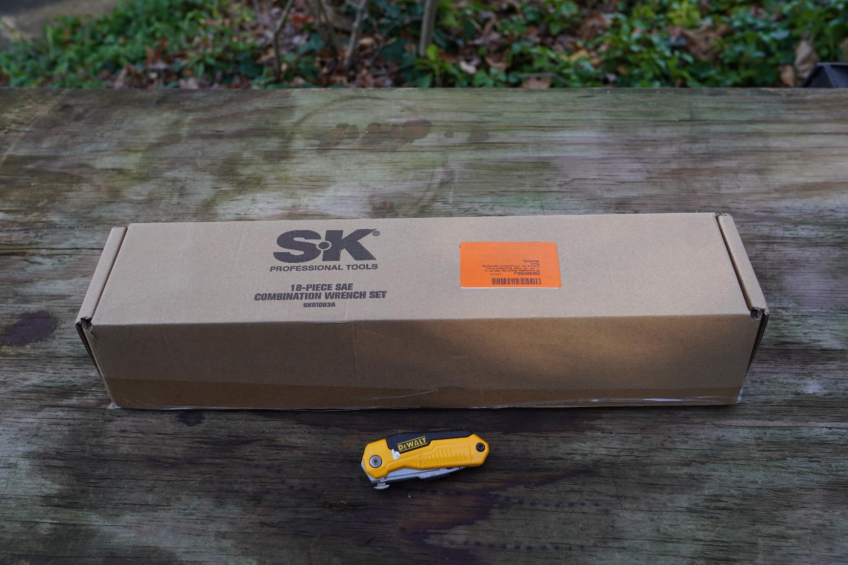 SK Combination Wrench Set, SAE 1/4