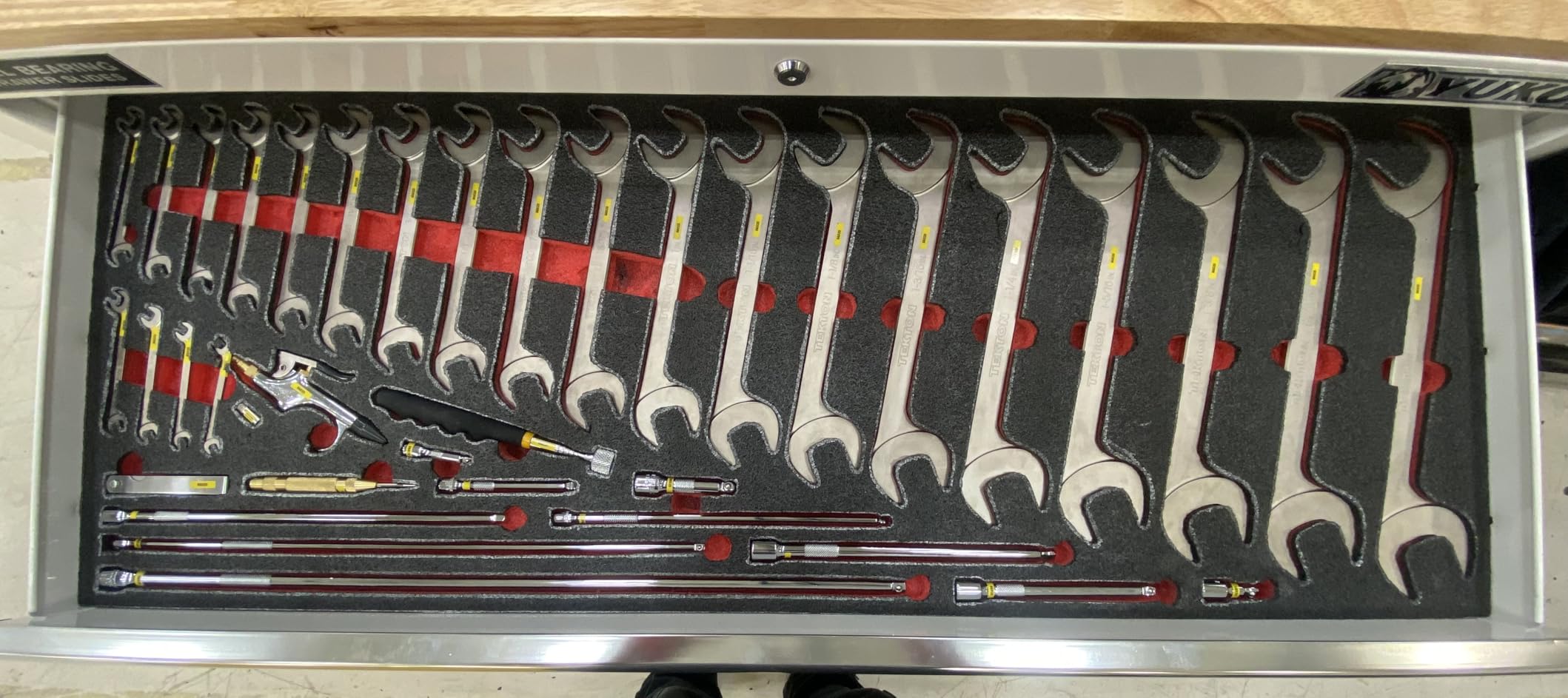TEKTON Angle Head Open End Wrench Set, 4-Piece | WAE91004 customer photo 1