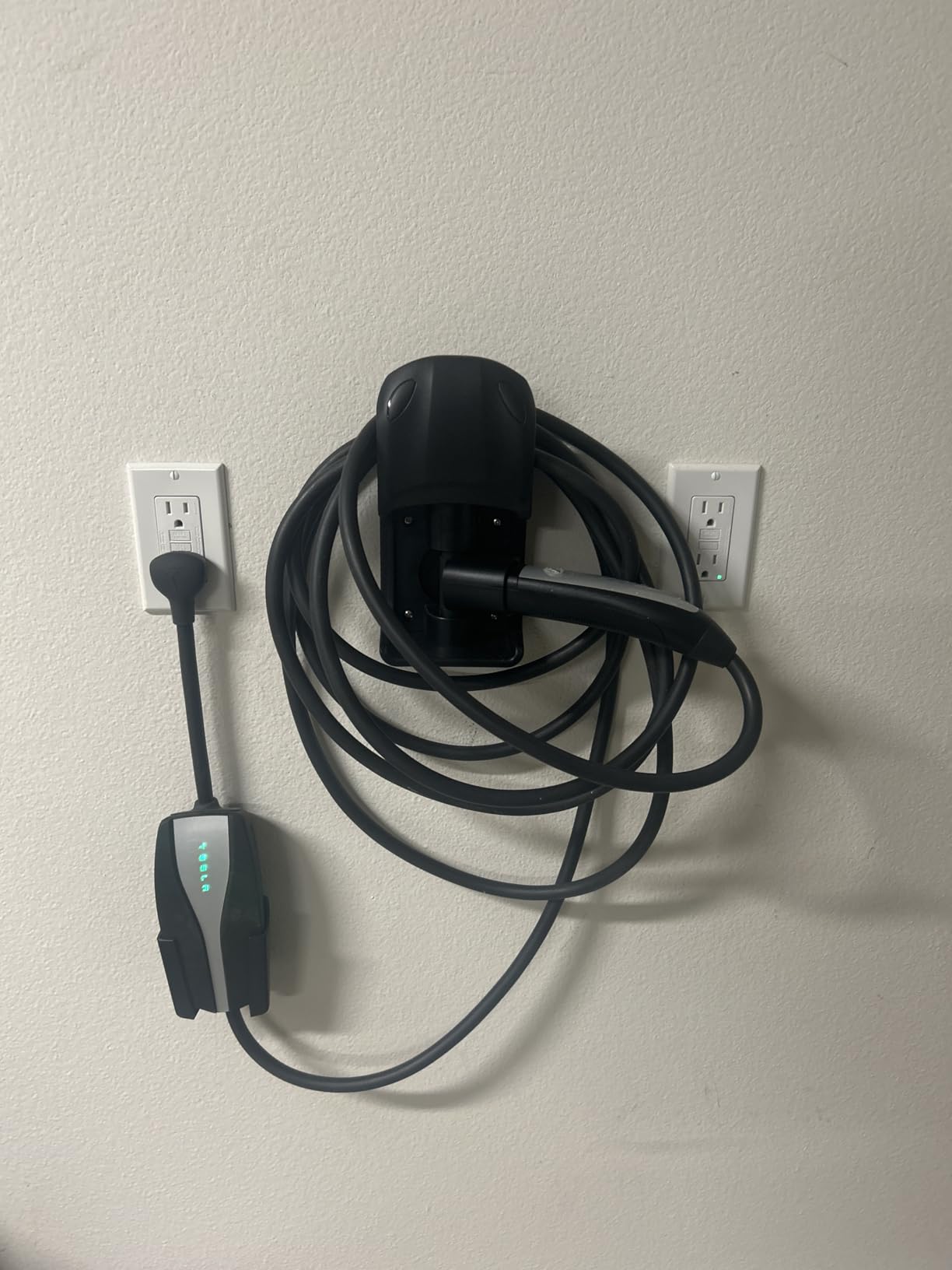 Tesla Charger Holder Wall Mount, Swivel Tesla Charging Cable Holder for Model 3 Y X S Mobile Connector Organizer customer photo 2