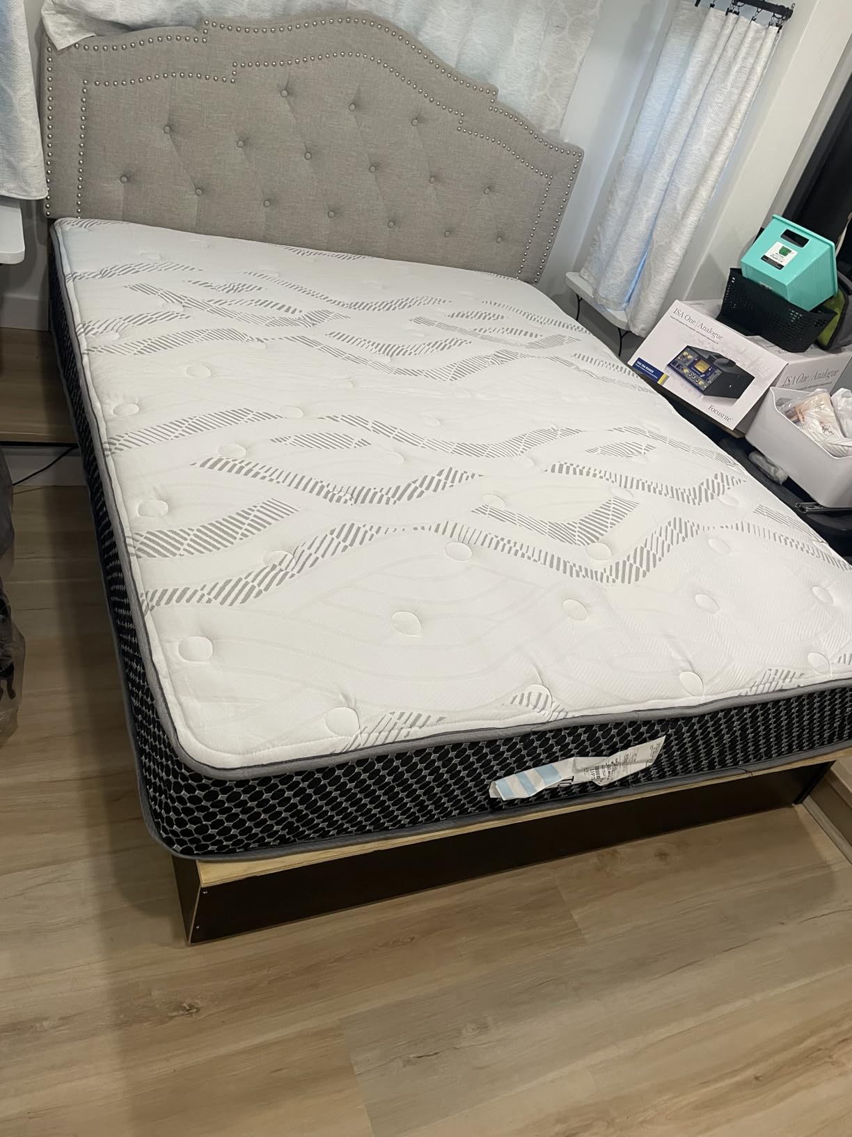 WanderRest Cool Hybrid 10” RV Mattress, Short Queen 60x74, Medium, Cooling Gel Memory Foam & Pocketed Coil Mattress for RV, Camper, or Travel Trailer, Made in USA customer photo 2