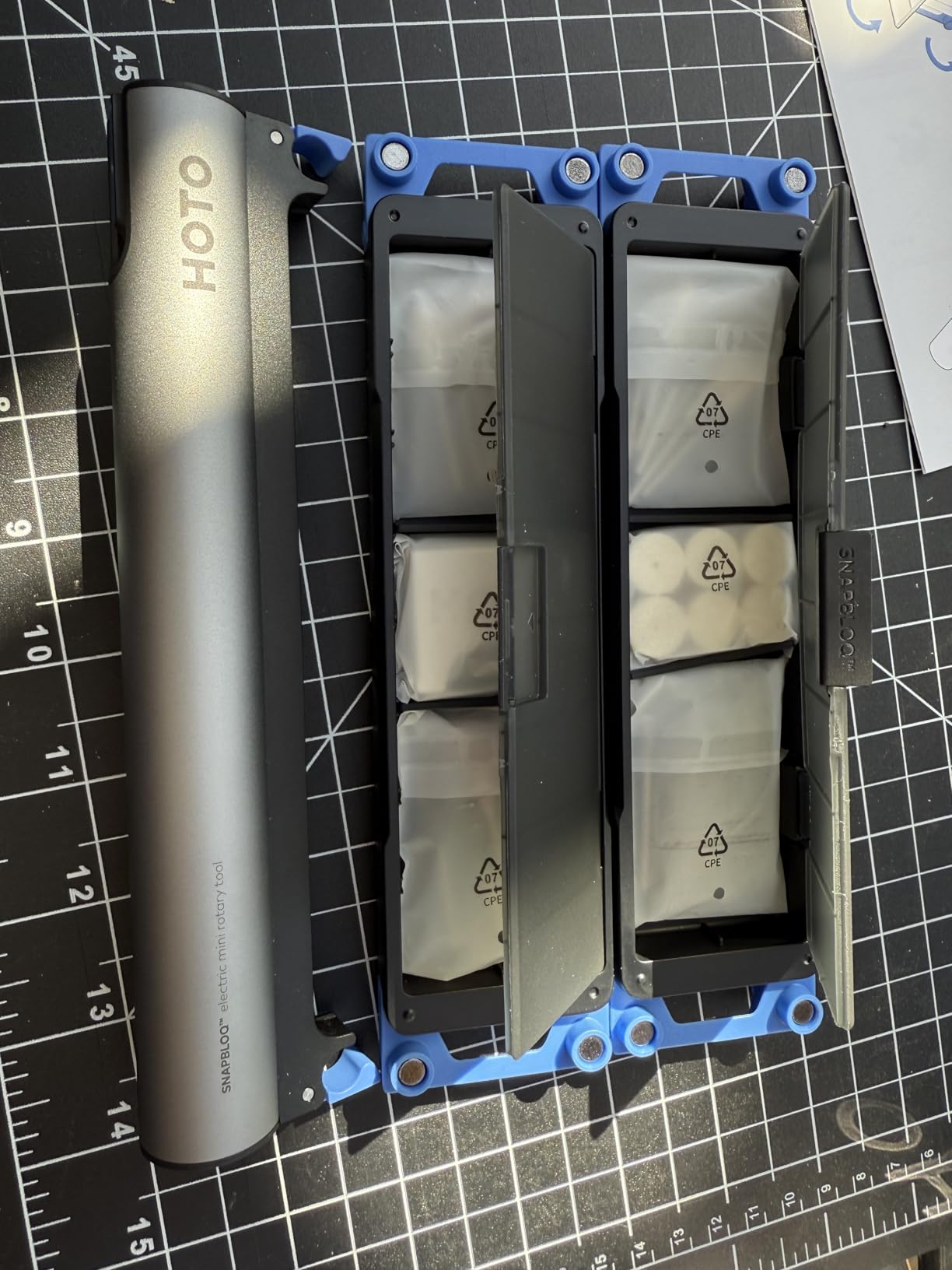 HOTO SnapBloq R-A04 Mini Rotary Tool Kit, Brushless Engraving Pen customer photo 2