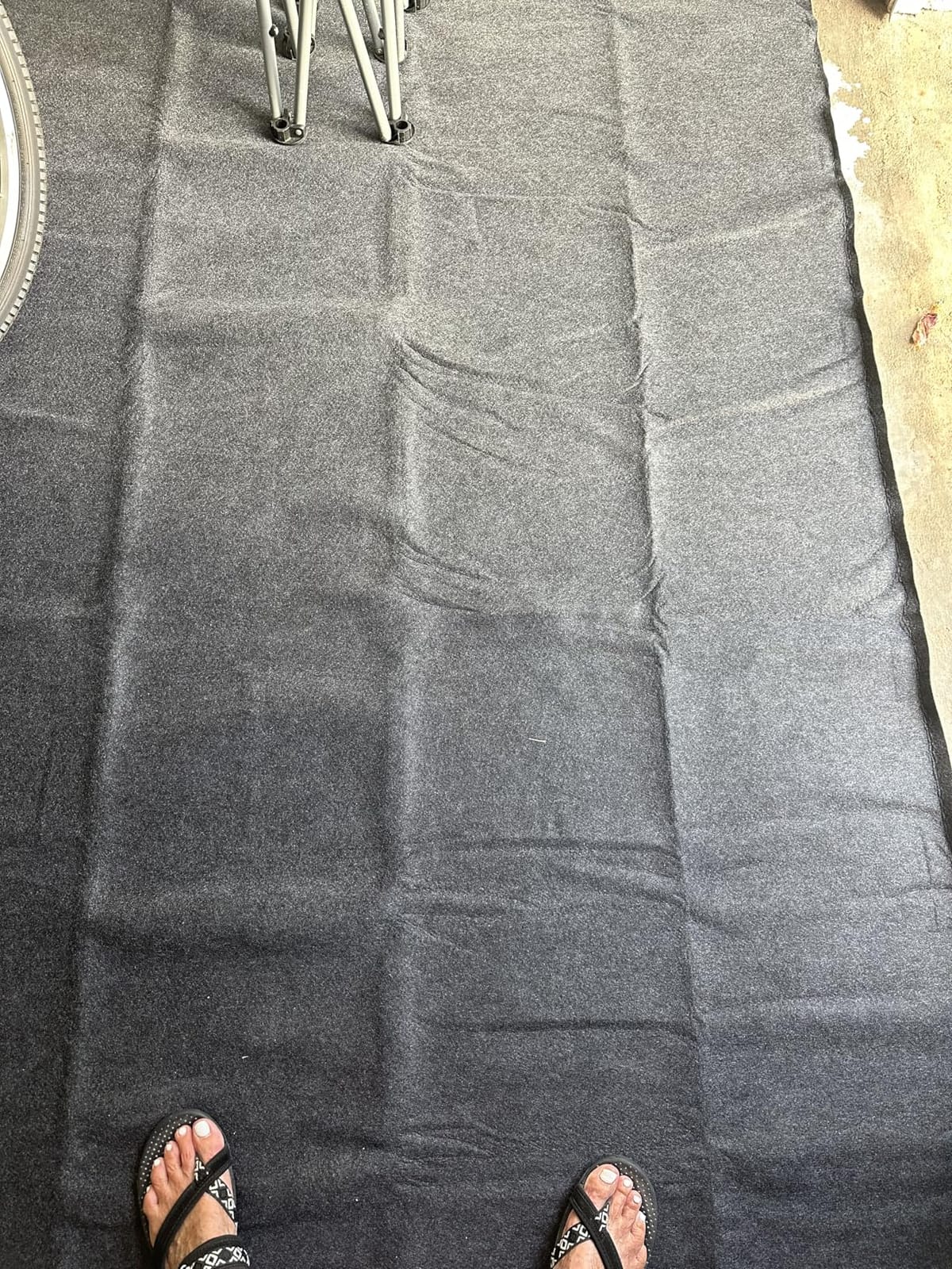 VEVOR Car Garage Mat, 7.4'x17', Shields Against Water, Snow, Rain, Mud, Oil, Durable Slip-Resistant Floor Cover with TPE Leak-Proof Backing, Simple to Maintain & Customizable Size customer photo 1