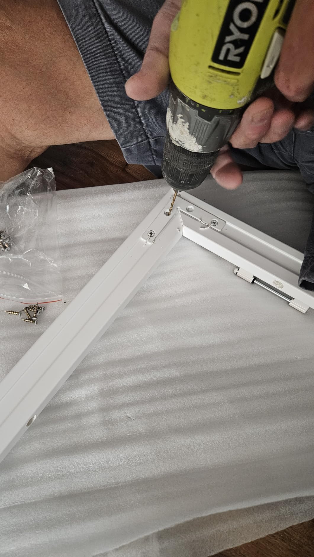 Plantation Shutters for Interior Windows, White, Faux Wood, Custom Made - Interior/Inside, Humidity-Resistant, Protect Privacy, Adjust Light, for Bath, Kitchen, Living Room, Bedroom, Eco-friendly, Blackout customer photo 1