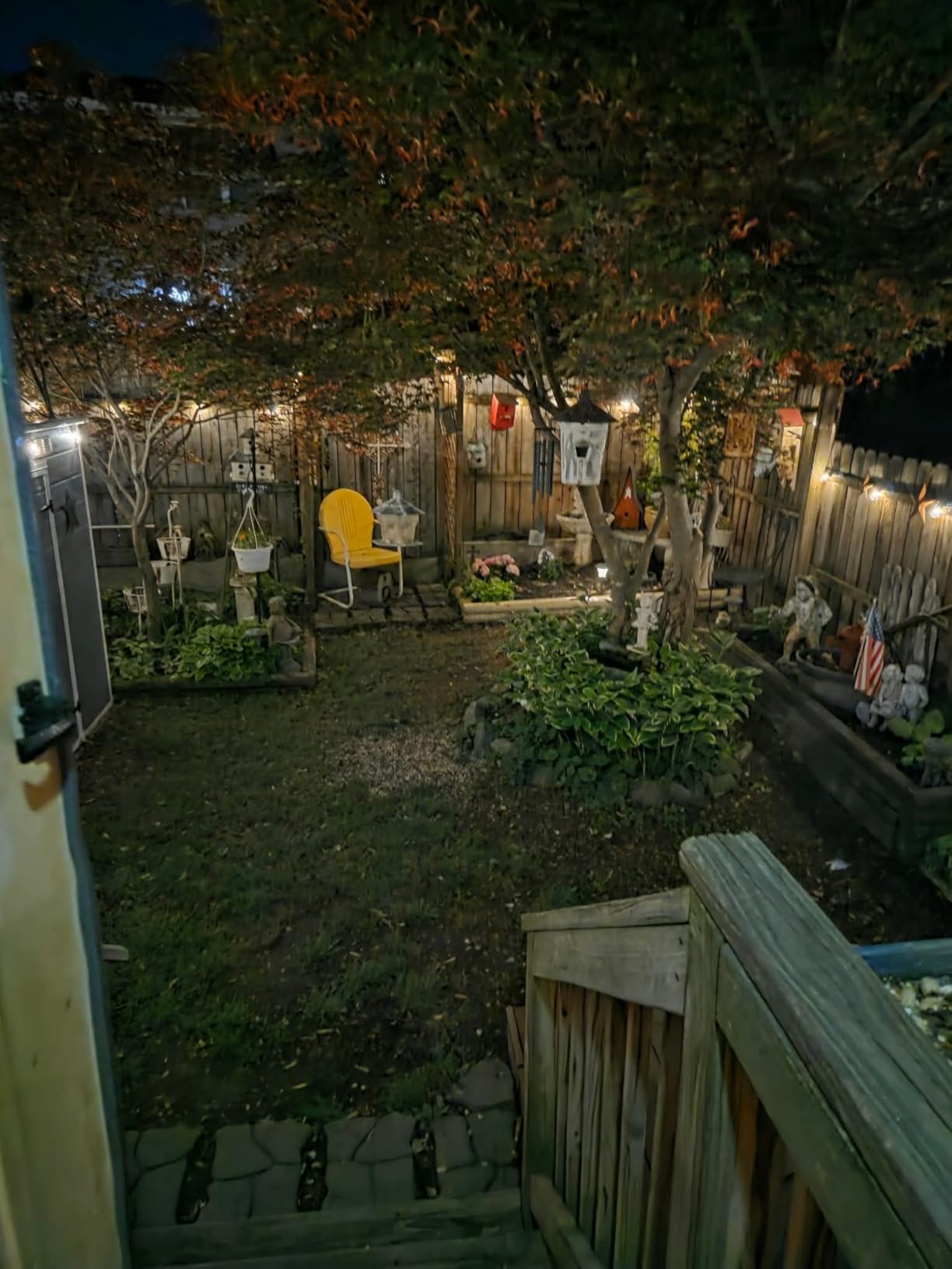 addlon 102FT(96+6) Solar String Lights Outdoor with Remote, Last 30+ Hrs | Waterproof Patio Lights with 30 Shatterproof LED Bulbs, Dimmable & Timable Solar Light for Backyard Camping Garden Decor customer photo 2