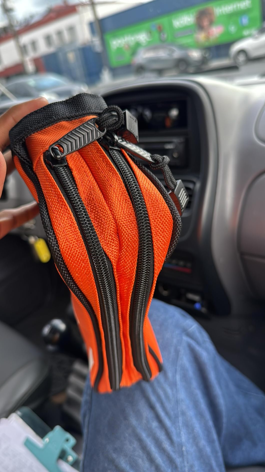 Klein Tools Tool Pouch, Dual Compartments, Heavy-Duty Tool Bag Organizer, Multipurpose Bag customer photo 1