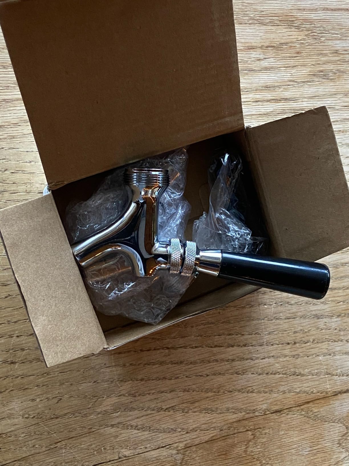 Sliner 2 Pcs Stout Beer Faucet, Stainless Steel Draft Keg Tap with 304 Stainless Handle, Dispensing Tap for Beer Shanks and Towers customer photo 1
