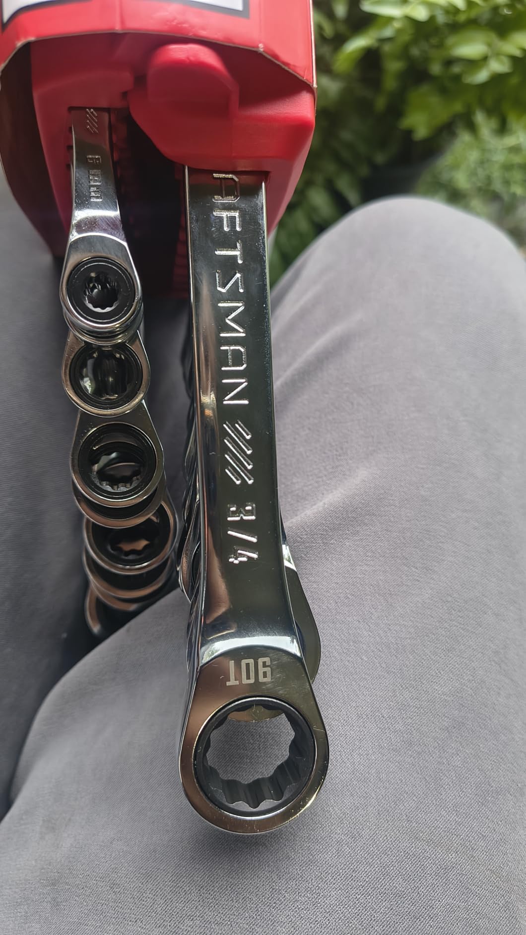 CRAFTSMAN Ratchet Wrenches Set, 20 Pc, 90 Tooth SAE/Metric Ratcheting Wrench Set with Case, 4 Degree Arc Swing (CMMT87220) customer photo 1