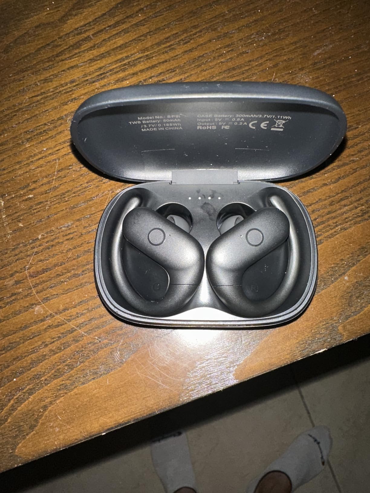 kurdene Wireless Earbuds Bluetooth Headphones with Secure Earhooks 60Hrs customer photo 2