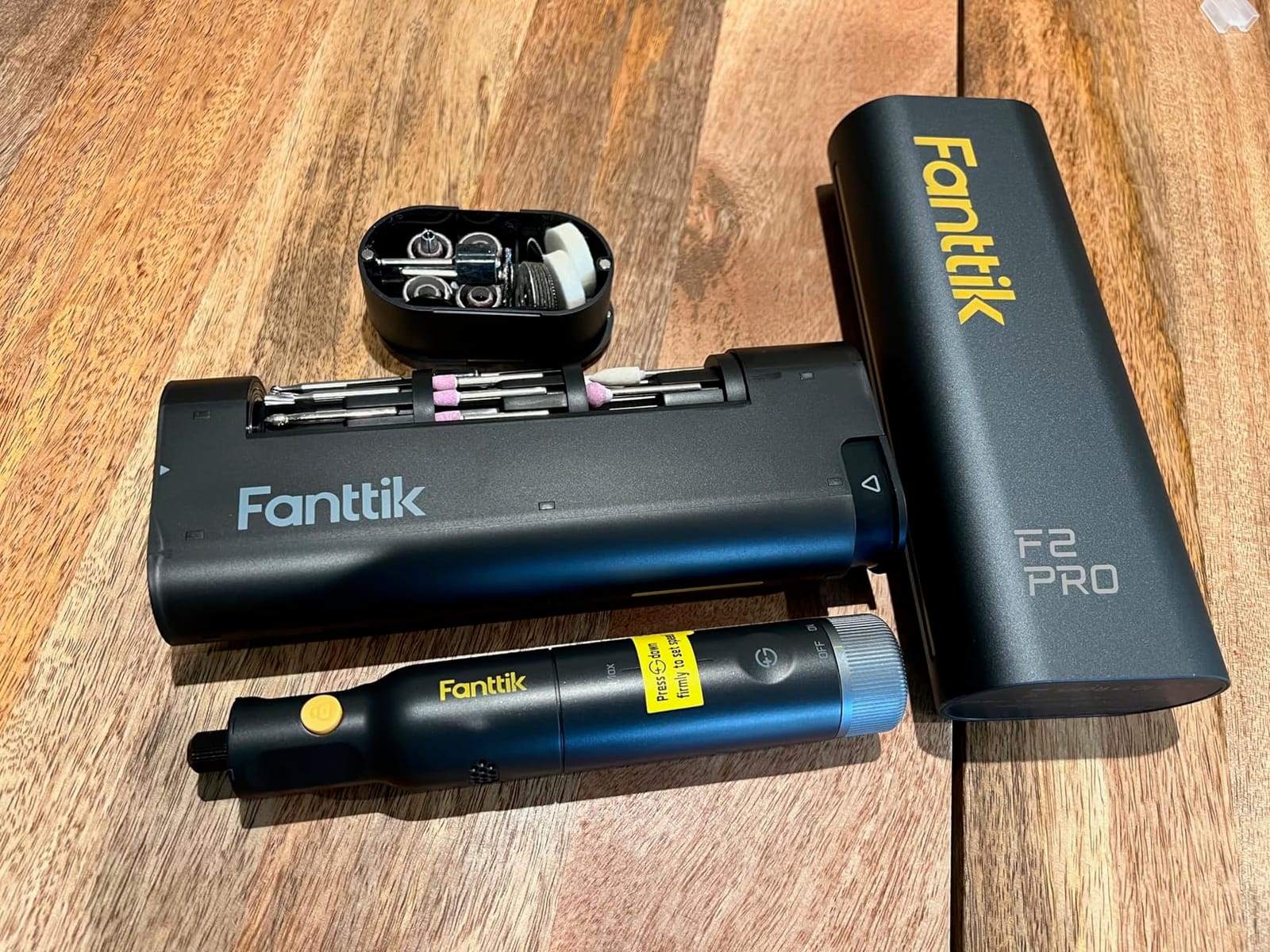 Fanttik F2 PRO Cordless Rotary Tool Kit with Strong Magnetic Motor 5 Speed customer photo 1