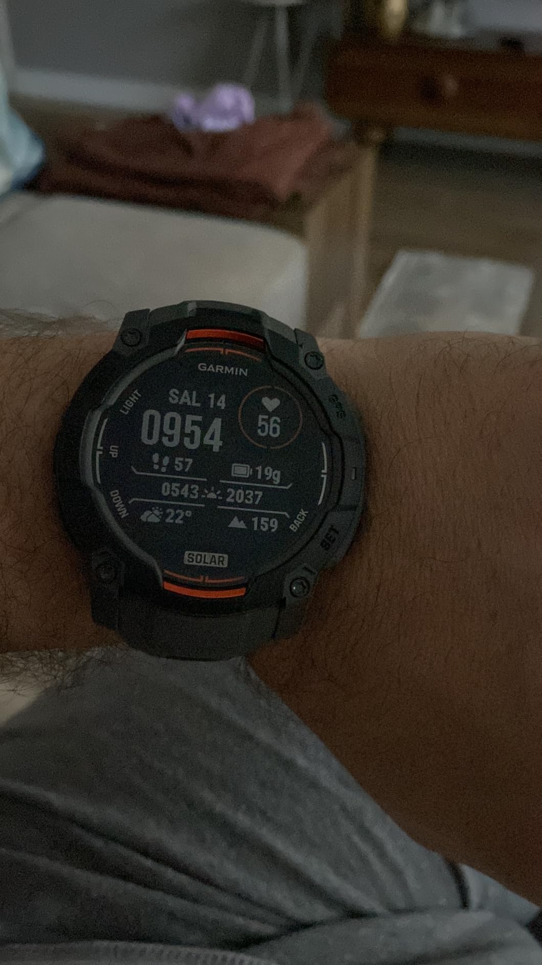 Garmin Instinct® 3 Solar, Rugged GPS Smartwatch, 50mm, Charcoal customer photo 1