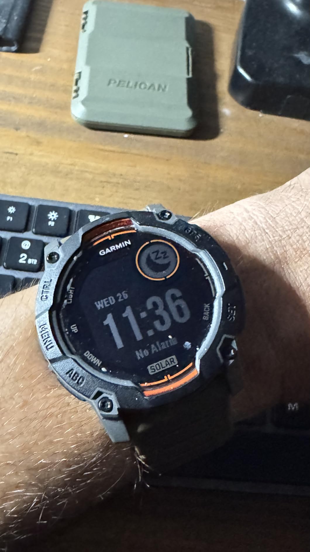 Garmin Instinct® 3 Solar, Rugged GPS Smartwatch, 50mm, Charcoal customer photo 2