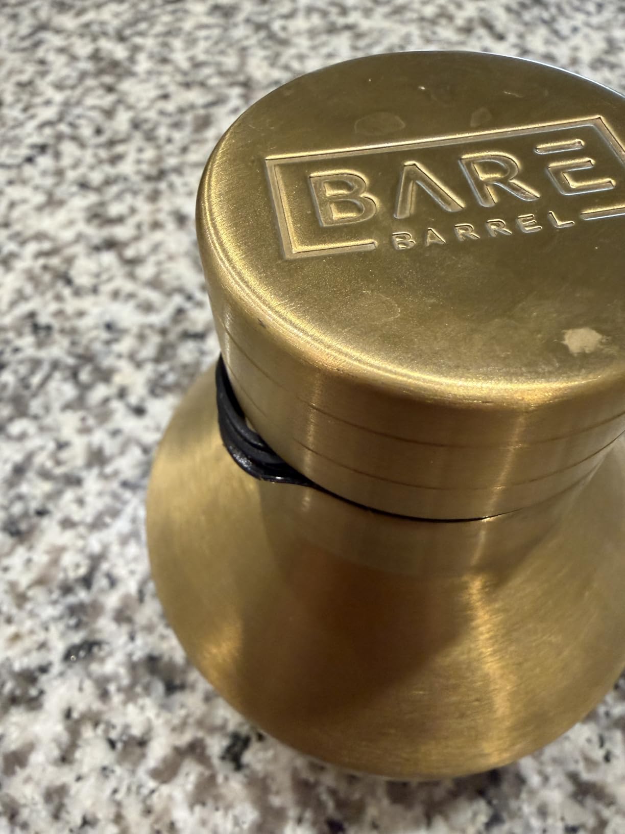BARE BARREL Insulated Cocktail Shaker Set | Double Wall Stainless Steel | Martini Shaker for Home Bar Bartending | Built-in Drink Measure System & Strainer, Travel Bag, Recipes | Gift Set (Ryl Copper) customer photo 2