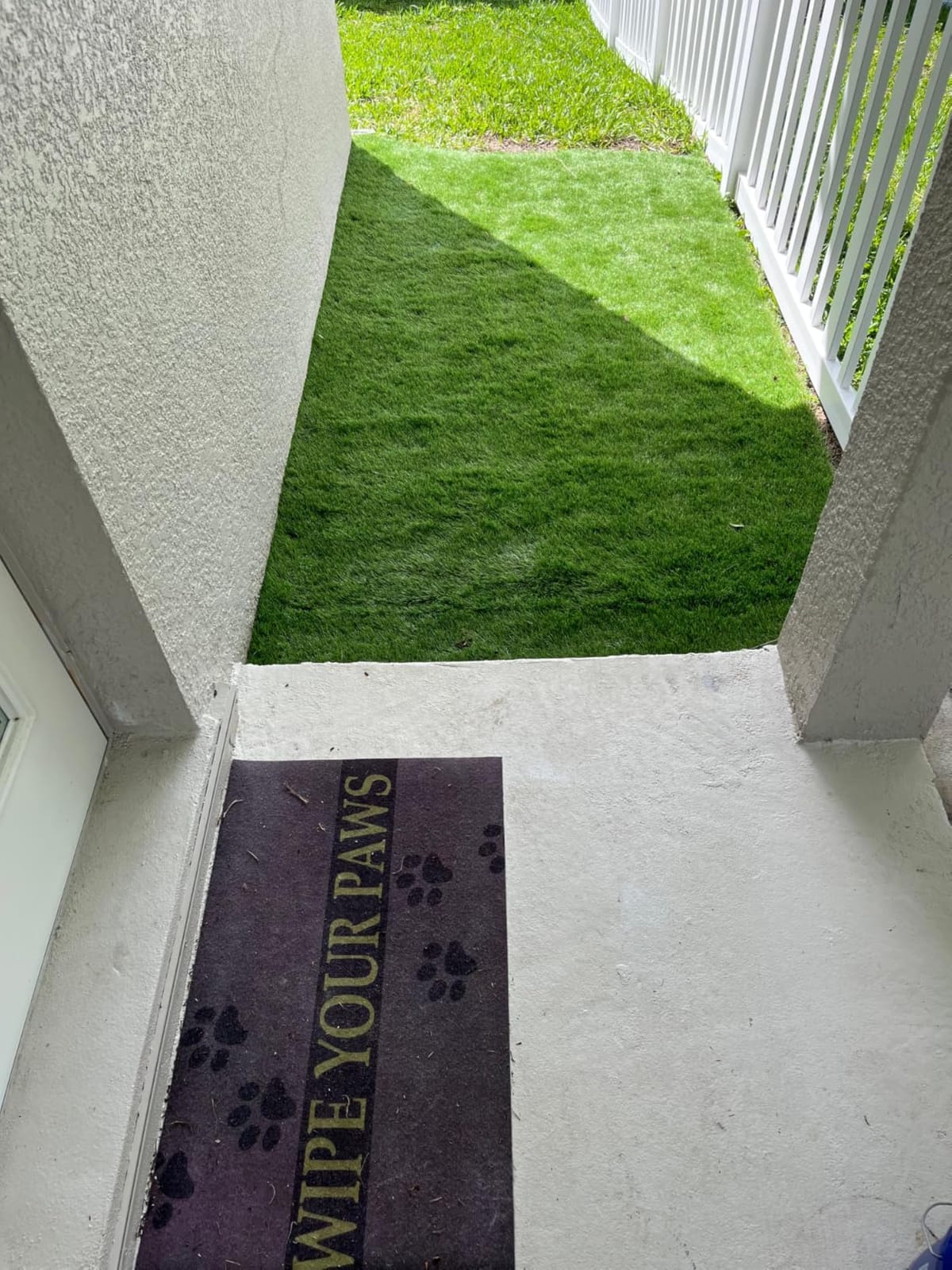LITA Thick Artificial Grass Turf 4x20FT, 1.77 Inch Realistic Fake Grass Rug with Drainage, Customizable with Extra Large Size, Perfect for Indoor and Outdoor Use, Synthetic Grass Mat for Dogs customer photo 2