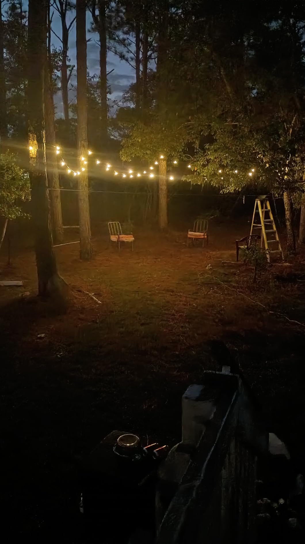 Brightown 108FT 52LED Solar String Lights Outdoor with Remote & USB Port | Shatterproof Bulbs, Dimmable & Timable, 3 Modes, Patio Lights Solar Powered with a Mount Clip for Camping Backyard Garden customer photo 2