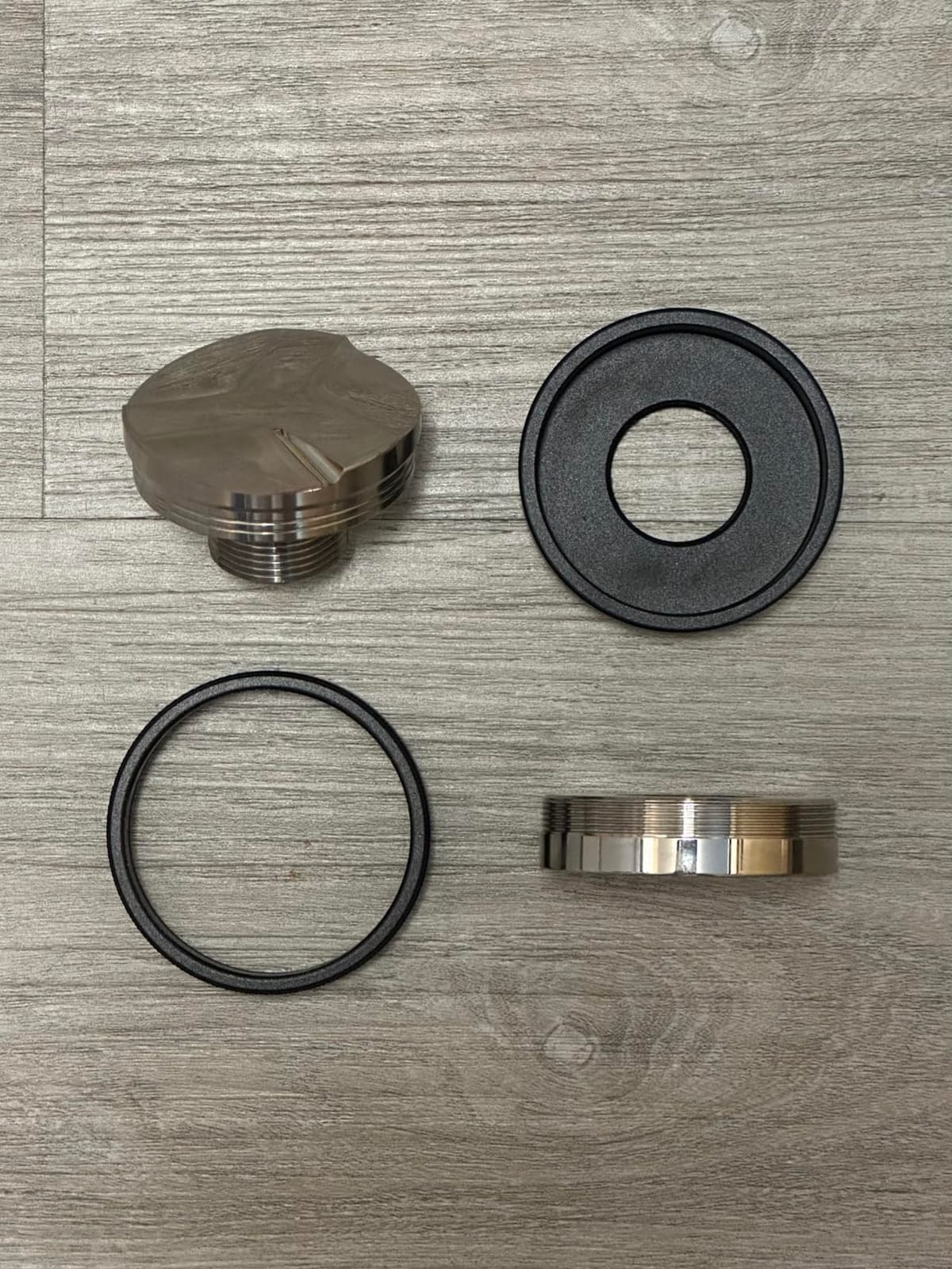 Reoszeank 51mm Espresso Accessories Kit, Distributor, Tamper, WDT, Funnel | Coffee Leveler, Espresso Distribution Tool, Dosing Funnel Set, fits Delonghi, CASABREWS and atatix 51 mm Espresso Machines customer photo 2