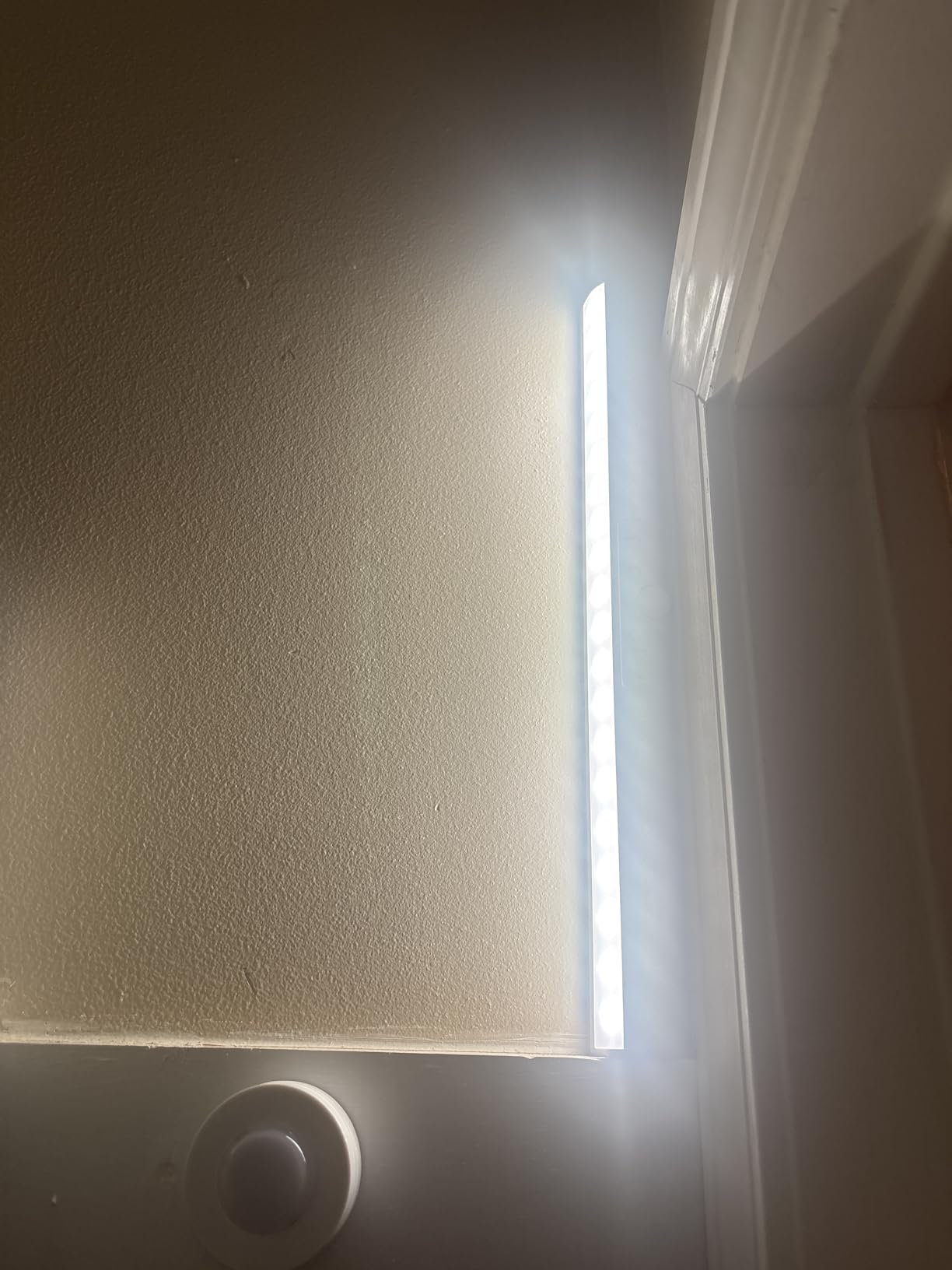 EZVALO 13-inch Closet Lights, Motion Sensor Lights Indoor | Rotatable Sensor, Glare-Free, Rechargeable Battery, Wireless, 3 Color Temps, Dimmable, 2Pack, Magnetic, Pantry, Wardrobe customer photo 2
