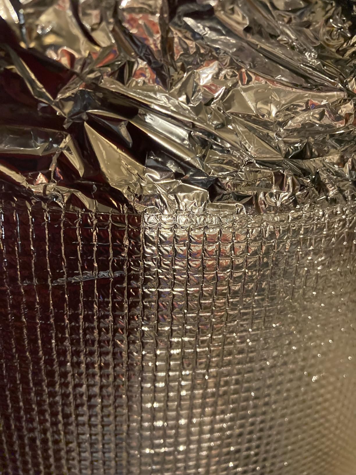 3-in-1 Acoustic Premium Floor Underlayment - 200 sqft Roll - 3mm Thick EVA with Silver Foil Vapor Barrier - Moisture Barrier, Thermal Insulation, Sound Insulation (Green Protect) customer photo 1